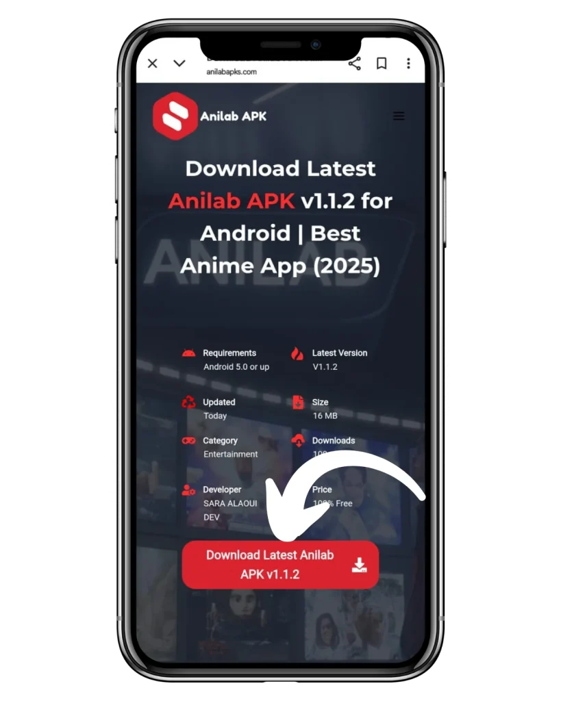 Download Latest Anilab APK v1.1.2 for Android | Best Anime App (2026) 15 Download the APK File